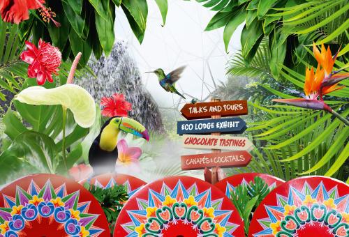 Costa Rica themed Rainforest Biome scene